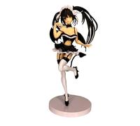 REOZIGN Tokisaki Figure, White Little Devil Tokisaki Kurumi Figures d'action 22cm / 8,7 Pouces PVC Cosplay Cosplay Herdicrafts pour Les Fans D'anime Cadeaux