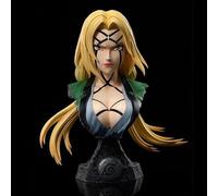 REOZIGN Uzumaki, Uchiha Sasuke Figure Statue 15 cm/5,9 Pouces PVC Personnage Portrait série Statue Cosplay Figurines à Collectionner Anime Fans Cadeau (Tsunade)