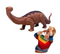 Rep Pals - Brontosaure, Jouet Extensible de Deluxebase. Répliques d'animaux Super Extensibles et réalistes, idéal pour Les Enfants Anti Stress, sensoriel, autisme, anxiété, tdah, Relaxant, Squishy