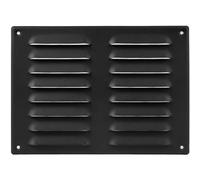 Repa Market Grille d'aération anthracite de 260 mm x 190 mm - Grilles de retour d'air de qualité - pour plafond et mur latéral - Système CVC - Avec écran de protection (26 x 19 cm)
