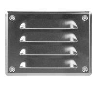 Repa Market Grille d'aération en aluminium de 140 mm x 105 mm - Grilles d'air de retour en acier de qualité - pour plafond et paroi latérale - HVAC - avec écran de protection contre les insectes