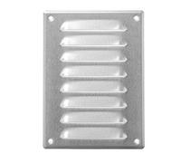 Repa Market Grille d'aération galvanisée de 140 mm x 190 mm - Grilles d'air de retour en acier de qualité - pour plafond et parois latérales - HVAC - avec écran de protection contre les insectes