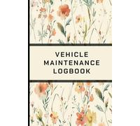 Repair And Service Maintenance Record Book For Owners Of Vehicle