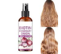 Repair Cheveux Spray Anti-Statique à l'Oignon, Spray Capillaire Portable pour Lisser les Cheveux Ébouriffés et Anti-Noeud, Soin des Cheveuxs Lazy, Parfait pour Sortie Amicale, Voyage d'Affaires