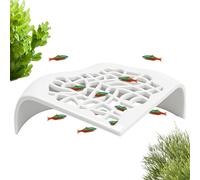 Repaire pour Crevettes Aquarium | Grotte De Repos D'Aquarium | Refuge pour Baignoire à Poissons,Pour Maison Bureau Amphibiens Reptiles et Animaux