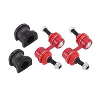 REPAIROCK Liens De Barre Stabilisatrice Avant Avec 2 Pcs Bushing Pour Honda CR-V 1997-2001 Kit De Lien De Barre Stabilisatrice Lien De Barre Suspension No.K90667/K90553 Rouge 1 Set