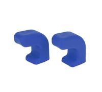 REPAIROCK Lot De 2 Cache-Crochets De Remorquage en Caoutchouc Bleu pour Jeep Wrangler Jk JL Gladiator Tj 2007-2023