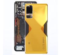 Repairparts for Xiaomi Poco F4 GT Coque arrière de Batterie OEM (Noir) (Jaune) (Color : Jaune)