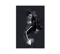 RePaLy Michael Jackson Poster sur toile pour chambre à coucher, paysage sportif, décoration de bureau, chambre, cadeau, sans cadre, 40 x 60 cm