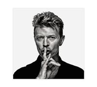 Repaly Poster de couverture de l'album de musique David Bowie (6) - Poster sur toile - Décoration de chambre à coucher, bureau, chambre - Cadeau sans cadre - 60 x 60 cm
