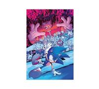 RePaLy Poster de jeu Sonic The Hedgehog (9) - Impression sur toile - Décoration pour chambre à coucher, bureau, chambre - Cadeau sans cadre - 20 x 30 cm
