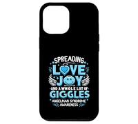 Répandre la Joie de l'amour Beaucoup de rires Syndrome d'Angelman Coque pour iPhone 12 Pro Max