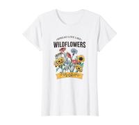 Répandre l'amour comme des Fleurs Sauvages T-Shirt Graphique avec Valeur