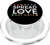 Répandre l'amour et Non la Haine Protestation de l'équité des Droits civils féminisme PopSockets PopGrip pour MagSafe