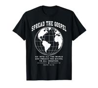 Répandre l'Évangile Foi chrétienne Jésus Culte Religieux T-Shirt
