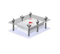 Réparateur de cartes : design compact portable de compilation léger, dispositif de restauration qui évite les dommages, maintien sûr du support pour que les surfaces soient parfaites