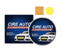 Réparateur De Rayures Pour Véhicules - 50g Crème de Soin | Cire De Polissage Pour Voiture Avec Éponge Et Chiffon - pour le Véhicule, le Détail, le Polissage, le Lustrage, la Restauration, le Brillant