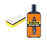 Réparateur de rayures pour voiture | 1 kit de réparation | Centre de polissage professionnel de véhicule de 5,5 x 13,5 x 3 cm | Pâte crème avec éponge pour voitures, Lla