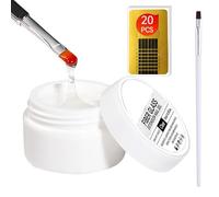 Réparateur pour ongles fissurés - Gel instantané traitement des ongles ébréchés, gel de protection renforcé et durable de 15 ml pour une protection de la beauté, usage domestique et en voyage