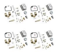 Réparation carburateur Ensemble Compatible Avec Simson Pour S50 S51 S70 KR51 Kit Réparation Carburateur Cylindre Moto 16N1 16N1-11 16N1-12 Diaphragme Pompe Flotteur(4sets)