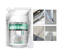 Réparation Crêpe Ciment | Colle Scellant 500ml Pour Utilisations Graveuses | Agent De Liant Imperméable Antigel | Pour Extérieur Sol Pierre Bois, Remplisseur Adhésif Ciment Séchage