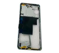 Réparation De Cadre De Plaque De Boîtier Central Arrière avec Pièces De Boutons pour Plaque De Lunette De Cadre De Boîtier Arrière Samsung Galaxy M55 - Vert