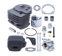 Réparation de carburateur Cylindre 46 mm, Compatible avec Les tronçonneuses 51, 55 et