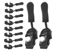 Réparation de curseur de fermeture éclair - Extracteur métallique universel, têtes de rechange sans outil, solution de dents amovibles prenant en charge les tailles trois, cinq, huit | Restauration de