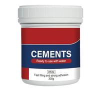 Réparation de fissures de ciment - Mastic imperméable à l'eau à durcissement rapide | Scellant béton pour sols, trottoirs, allées, murs, terrasses, terrasses, trottoirs, garages, enduit de ciment