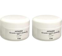 Réparation de fissures sur la céramique, kit de pâte de réparation de carreaux de céramique, colle d'agent de réparation de carreaux, colle pour carreaux de pâte céramique adhésif puissant (15g+15g)