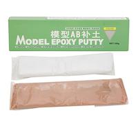 Réparation de modèles AB époxy, mastic à séchage rapide, remplissage d'argile haute résistance, moule de jouet, accessoire artisanal, gris, 100g (100g de complément de terre blanc)