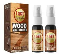 Réparation de Rayures - Renovateur Bois - Spray 30 ML - Couleur Claire et Foncée - Intérieur