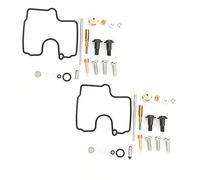 Réparation de révision de carburateur, 2 ensembles de réparation de révision de carburateur Kit de réparation de réparation de carburateur Compatible avec Suzuki SV650/SV650S 1999-2002