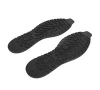 Réparation de Semelles de Chaussures en Caoutchouc, élasticité Découpable, Résistance Antidérapante pour Baskets, Réparation de Bricolage, Noir, 1 Paire (41-44)