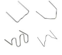 réparation de soudage Agrafes de soudage pour plastique, 1000/500/200/100 pièces, 4 types de clous de soudage de 0,8 mm, kit de réparation de clous pour soudeur plastique(4 Types 200 Pcs)