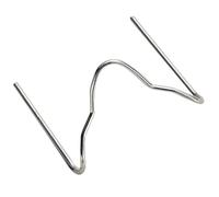 réparation de soudage Agrafes de soudage pour plastique, 1000/500/200/100 pièces, 4 types de clous de soudage de 0,8 mm, kit de réparation de clous pour soudeur plastique(S Type 100 Pcs)
