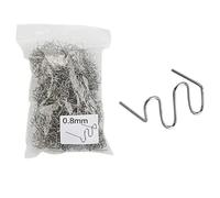 réparation de soudage Kit de clous à souder en plastique pour réparation de pare-chocs de voiture, 100/500 pièces(S-500pcs)