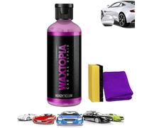 Réparation de voitures WAXTOPIA, Remover de voiture Qinux Waxtopia, retirer tout en minutes, réparer les rayures, une couche durable, une peinture automobile pour tous les véhicules,1Pcs