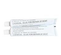 Réparation Liner Piscine PVC Colle Vinylique Liquide Scellante Transparente Répare Trou pour Rustine Piscines Gonflables Bateaux Matelas Gonflables Bâche Bassin Et Bâche(2 x 30ml)