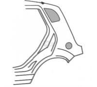 Réparation Panneau Latéral Gauche Pour Ford Fiesta V JH_ JD_
