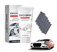 Réparation Rayures voiture Carrosserie, Kit Efface Rayure Voiture avec Polish 60g + 6 Chiffons Nano Sparkle Cloth,Pour Petites Rayures et éraflures Sur Carrosserie,Compatible Toutes Couleurs