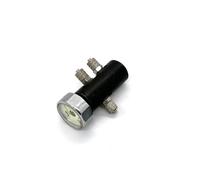 Réparations RC pour Tamiya pour Scania pour Benz pour Actros pour Volvo pour Man 1/14 Soupape Décharge Hydraulique en Métal avec Jauge, Pression Réglable RC(1pcs)