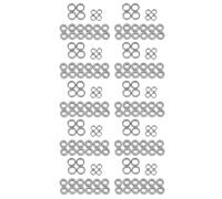 Réparations RC Pour Tamiya Pour TT01 Pour TT-01 TT01D TT01E TT01R DF02 1/10 200 Pièces Kit De Roulements À Billes Pièces Mise À Niveau Pour Voitures Radiocommandées