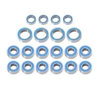 Réparations RC Pour Tamiya Pour TT01 Pour TT-01 TT01E TT01D Pour TT02B 20 Pièces Kit Roulements À Billes Scellés Caoutchouc Pièces Et Accessoires Mise À Niveau Voiture RC