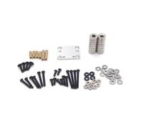 Réparations RC Pour Wltoys 284131 K969 K989 P929 Pour Kyosho Pour MINI-Q 1/28 Support Fixe Invisible Aimanté Pour Potence Pièces Mise À Niveau Pour Voitures Radiocommandées(Silver)