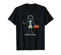 Réparatrice Amusante pour Femme T-Shirt Graphique avec Valeur