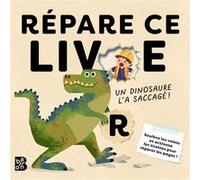Répare ce livre - Un dinosaure l'a saccagé B. Lui (Auteur)