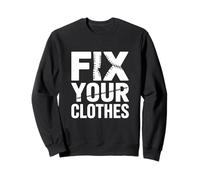 Répare Tes Vêtements Fix Your Clothes Slow Fashion Sweatshirt