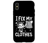 Répare Tes Vêtements I Fix My Clothes Slow Fashion Coque pour iPhone X/XS