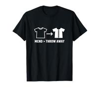 Répare Tes Vêtements Mend Throw Away Slow Fashion T-Shirt